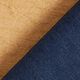 Vaste stof met denim-look en fleece aan de achterkant – marineblauw/beige,  thumbnail number 4