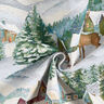 Decostof Gobelin Winterlandschap – ivoor/licht turkoois,  thumbnail number 3