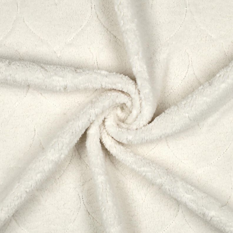 Nepbont Hartenmotief | Poppy Fabrics – ecru,  image number 3