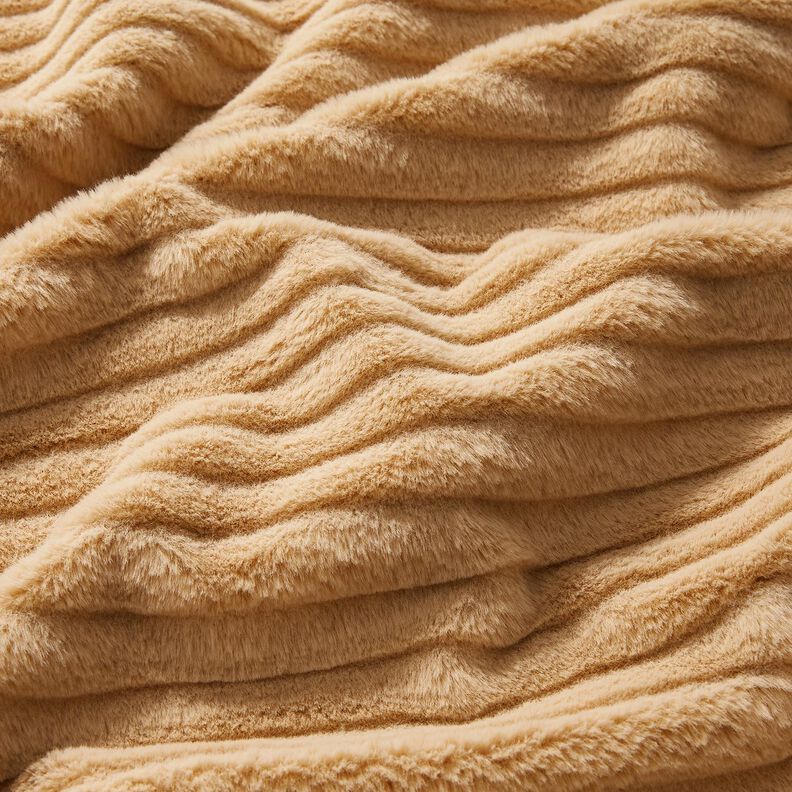 Imitatiebont brede horizontale strepen – beige, image number 2
