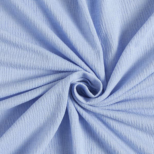 Gekreukt jersey Effen – lichtblauw,  image number 1