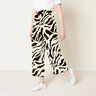 Viscose crêpe zebrapatroon – zwart/ivoor,  thumbnail number 6