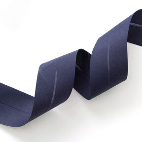 Biasband Polycotton [50 mm] – marineblauw, 