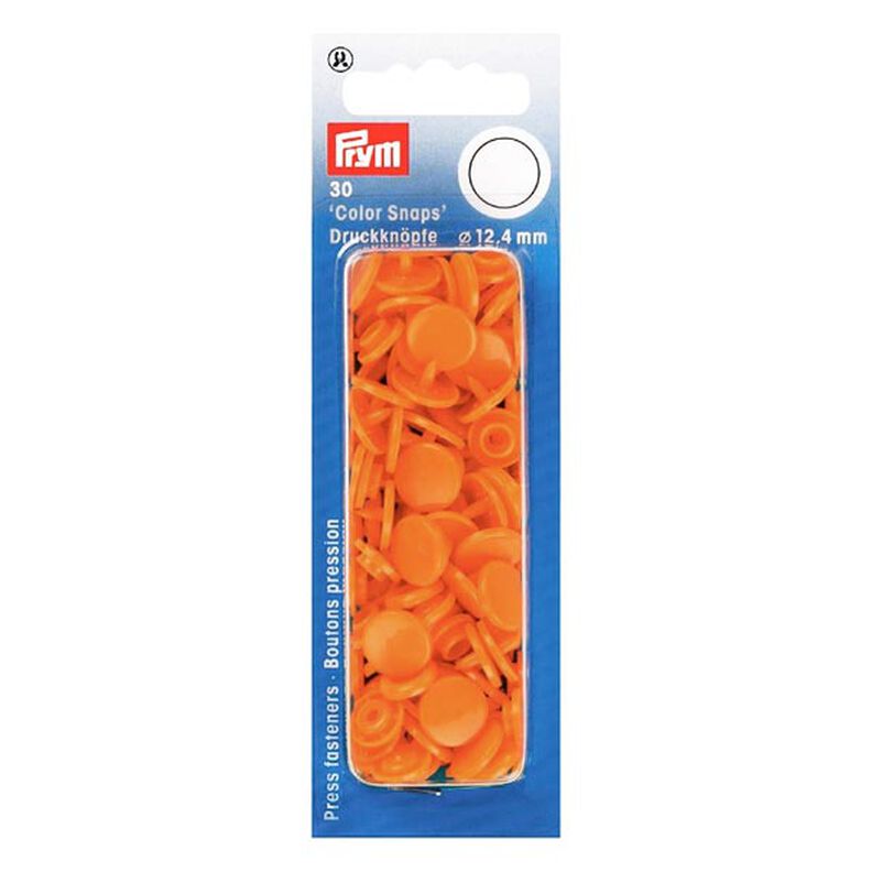 Drukknopen Color Snaps 27 – oranje | Prym,  image number 1