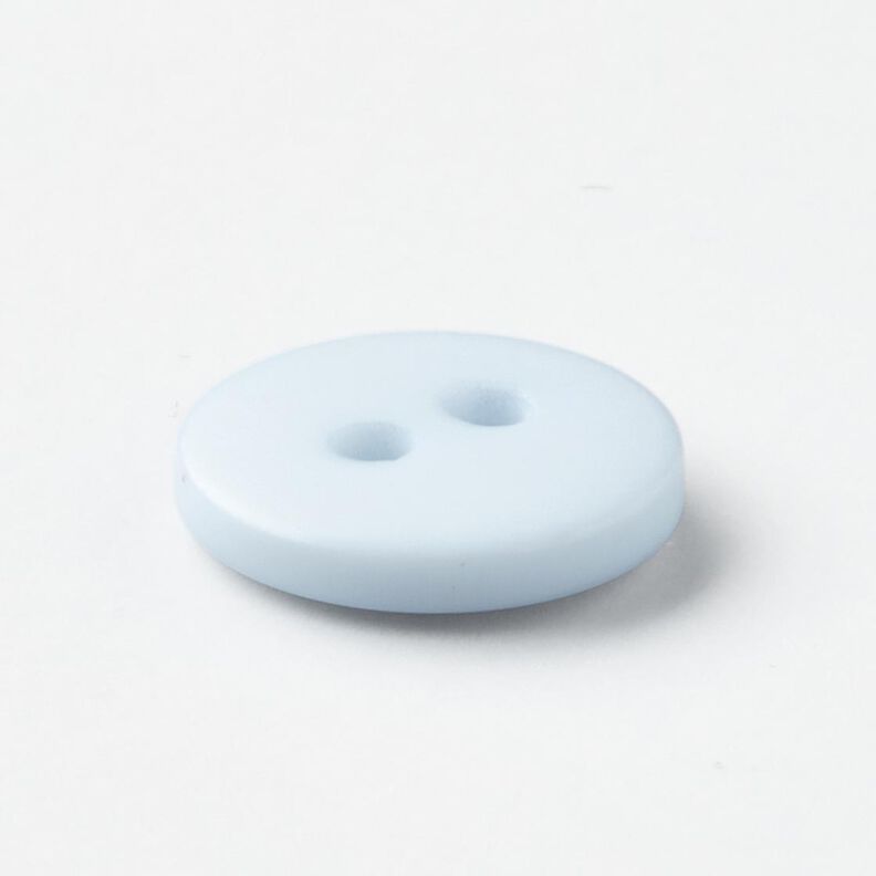 2-gats knoop rond [Ø 11 mm] – zilverblauw,  image number 2