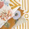 Decostof Half panama Chevron – natuur/duingeel,  thumbnail number 5