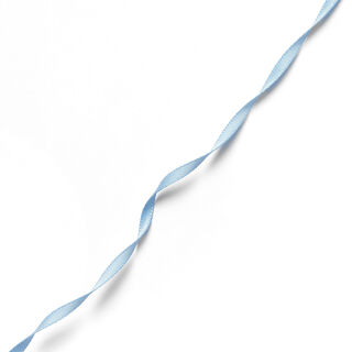 Satijnband [3 mm] – babyblauw, 