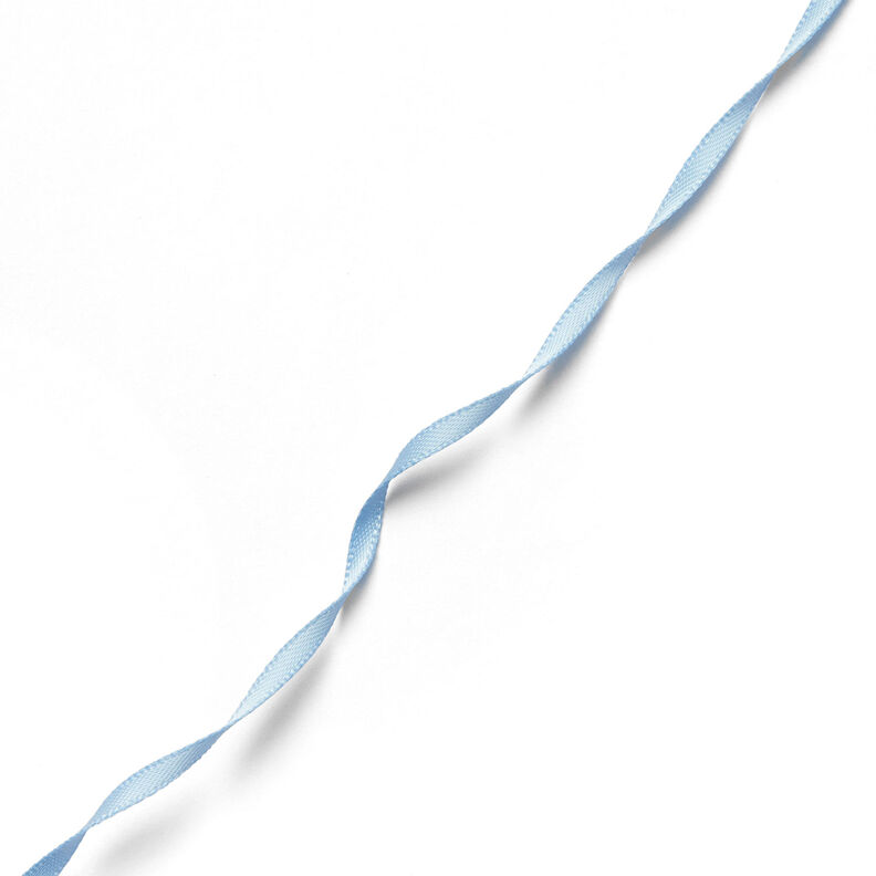 Satijnband [3 mm] – babyblauw,  image number 2