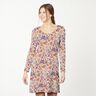 Viscosejersey Bloemen en ornamenten | Katia Fabrics – creme/lavendel,  thumbnail number 6