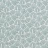 Gecoate katoen abstracte minibladeren – licht mint/wit,  thumbnail number 1