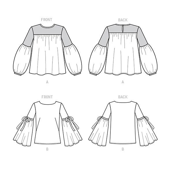 Top | blouse, Lisette 6561 | 40 - 48, image number 5