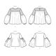 Top | blouse, Lisette 6561 | 40 - 48,  thumbnail number 5