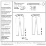 broek / jeans, Burda 6543,  thumbnail number 12