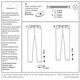 broek / jeans, Burda 6543,  thumbnail number 12