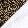 Viscosejersey Zebraprint – mocca/zwart,  thumbnail number 4