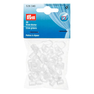 Click-gliders, 20 stuks – wit | Prym, 