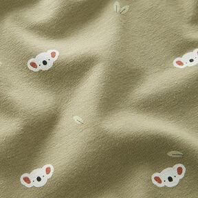 Katoenjersey Koalakoppen – pistache, 