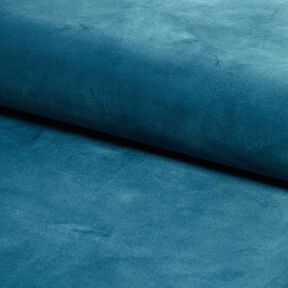 Bekledingsstof Fluweel – petroleum, 