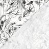 Viscose-linnen-mix Tropische planten – ecru/zwart,  thumbnail number 4