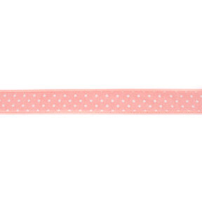 Webband Chambray Stippen – zalm, 