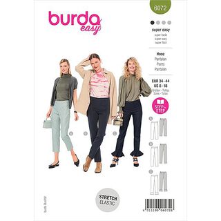 Broek, Burda 6072 | 34-44, 