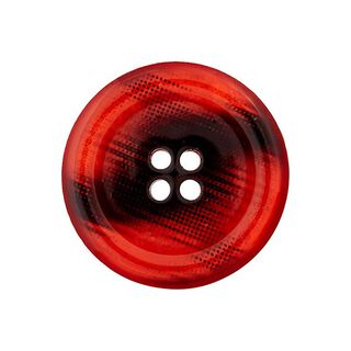 Polyesterknoop 4-gats – signaalrood/zwart, 