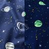 Decostof Glow-in-the-dark sterrenstelsels – marineblauw/lichtgeel,  thumbnail number 3