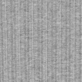Geribde tricot melange – lichtgrijs, 