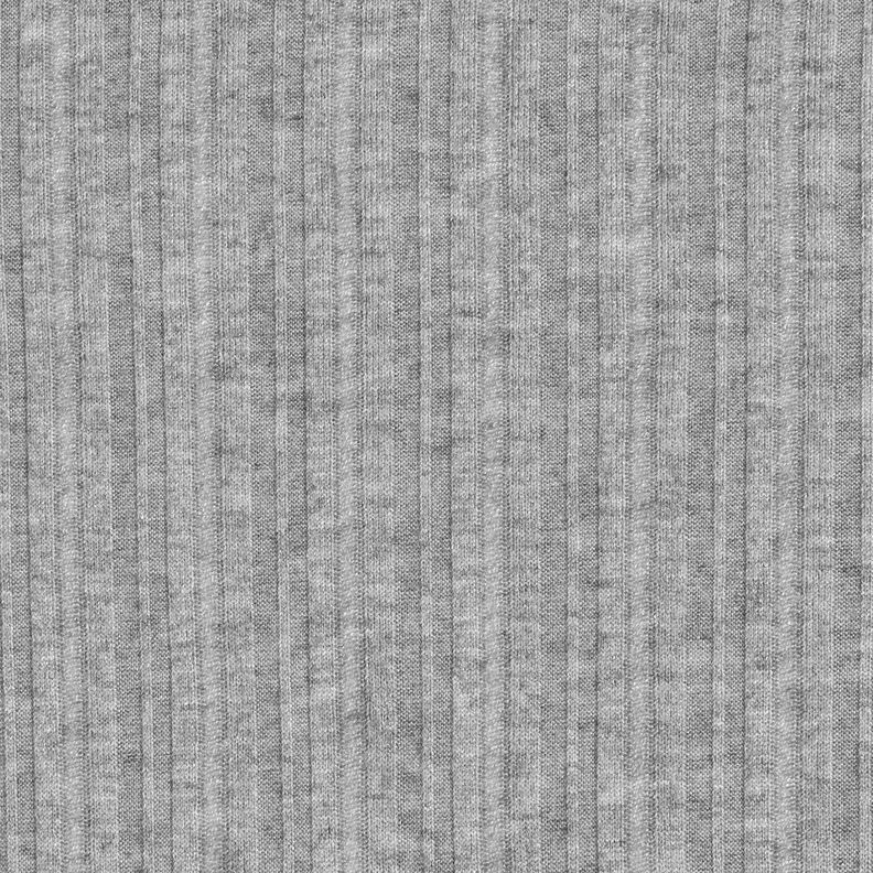 Geribde tricot melange – lichtgrijs, image number 1