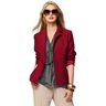 Bi-stretch gabardine – karmijnrood,  thumbnail number 6