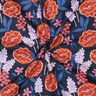 Katoenpopeline Fresh Flowers | Nerida Hansen – nachtblauw,  thumbnail number 3