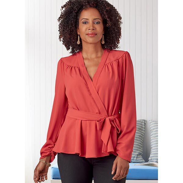 Top, Butterick B6828 | 42-50, image number 6