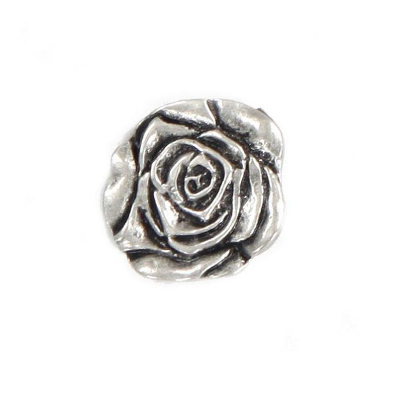Metalen knoop Roos,  image number 1