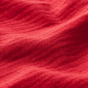 Mousseline/dubbel gehaakte stoffen – rood, 