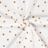 Mousseline/dubbel gehaakte stoffen Zonnebloemen – ivoor/oud goud,  thumbnail number 3