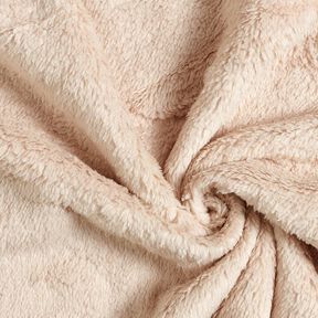 Nepbont Effen pluche – cashew, 