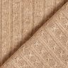 Breistof Ajour elegante glitterstrepen – lichtbruin,  thumbnail number 4
