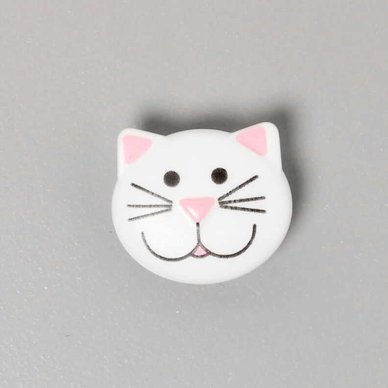 Kunststofknoop, Kattenkop 1,  image number 1