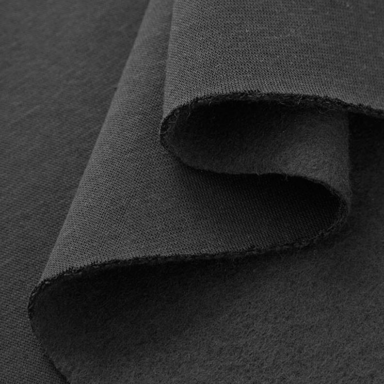 Sweatshirt geruwd – zwart,  image number 4