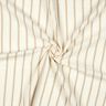 Mousseline/dubbel gehaakte stoffen garengeverfde strepen  | Poppy Fabrics – amandel/ecru,  thumbnail number 3