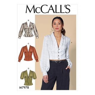 Blouse, McCall‘s 7978 | 32-40, 