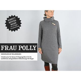 FRAU POLLY - gezellige sweaterjurk met rolkraag, Studio Schnittreif  | XS -  XXL, 