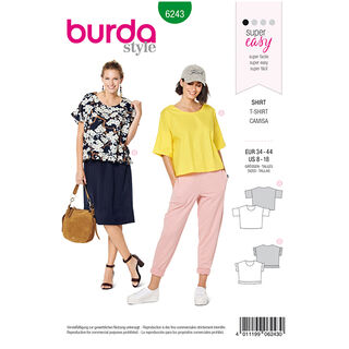 Shirt, Burda 6243 | 34 - 44, 