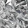 Doorgestikte stof Slingerende lijnen – zilver metallic,  thumbnail number 2