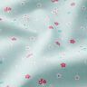 Popeline egel en paddenstoelen – babyblauw,  thumbnail number 2
