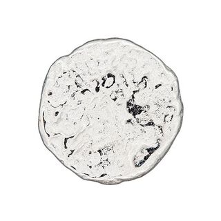 Metalen knoop meteoor - zilver, 