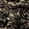 Jacquard jersey ornamenten – goud metallic/zwart,  thumbnail number 2