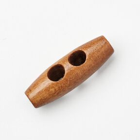 Houten knevelknop [30 mm] – karamel, 