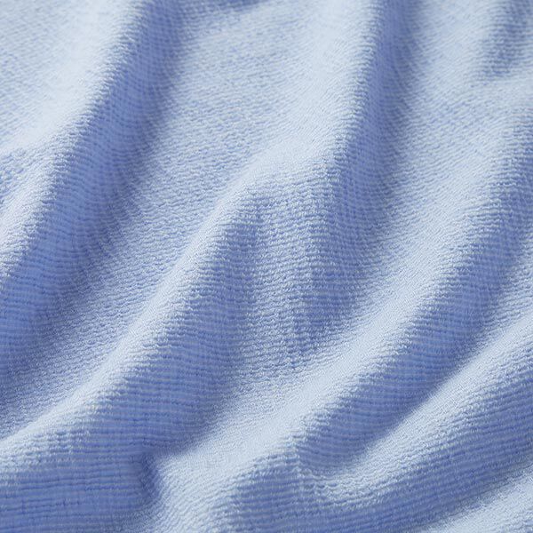 Gekreukt jersey Effen – lichtblauw,  image number 2