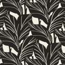Decostof Panama elegante bladeren – zwart/natuur,  thumbnail number 1